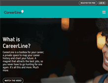 Tablet Screenshot of careerline.com